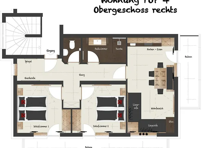 In Near Lifts アパート *